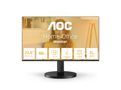 AOC 68,6cm (27") 27B3CF2 16:09 HDMI+USB-C IPS Elevación negro venta al por menor