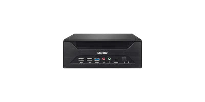 Shuttle Barebone slim XH610        SO-DDR4  nero