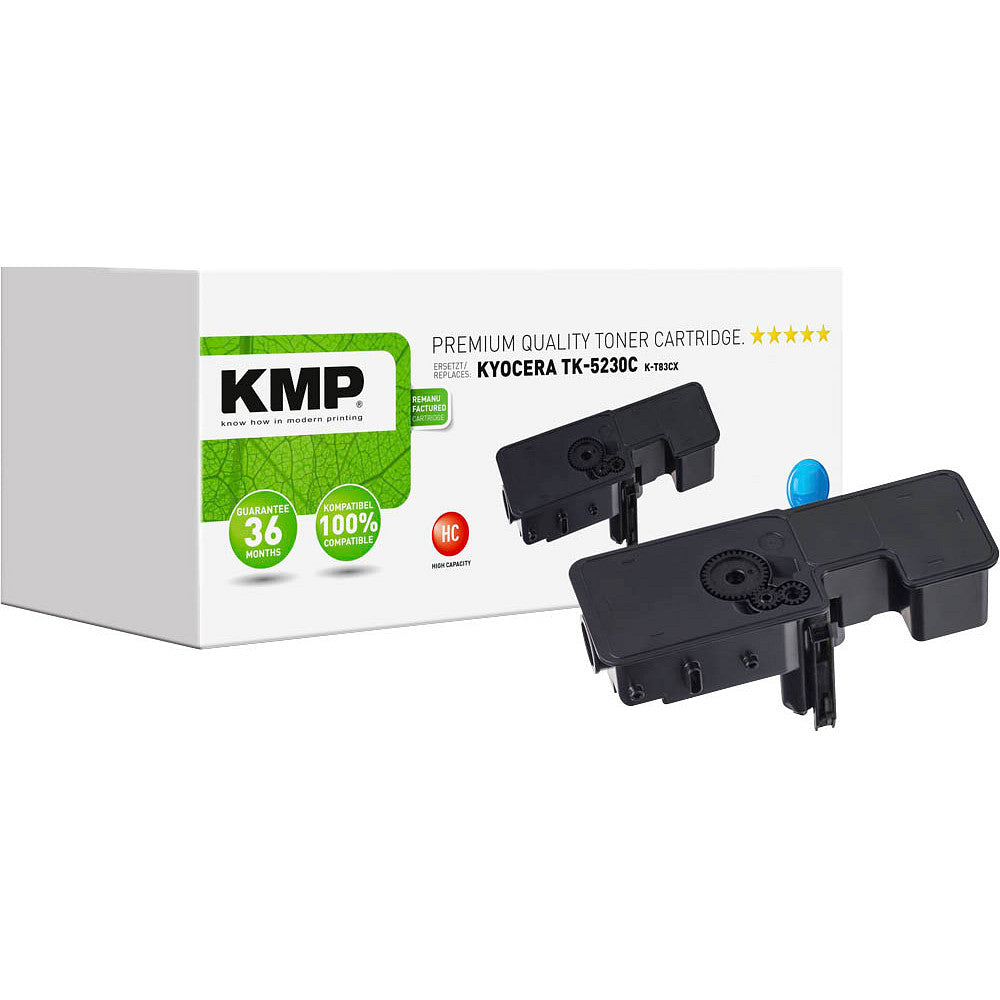 KMP K-T83CX Toner ciano compatibile con Kyocera TK-5230 C