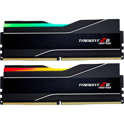 G.Skill DIMM 32 GB DDR5-6000 (2x 16 GB) Kit Doppio, Memoria RAM (nero, F5-6000J3038F16GX2-TZ5NR, Trident Z NEO RGB, AMD EXPO)