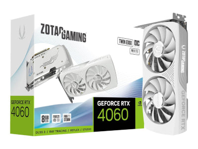 ZOTAC GAMING GeForce RTX 4060 Twin Edge OC 8GB 1xHDMI 3xDP White